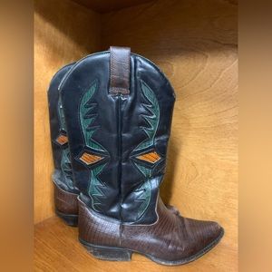 Women’s Leather Cowboy Boots